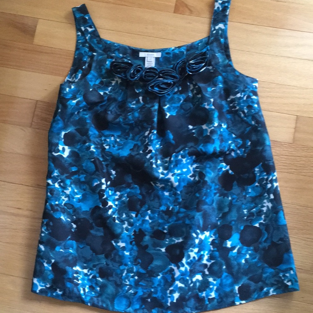 J. Crew silk sleeveless top
